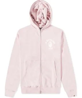 A Bathing Ape Men's College Relaxed Fit Full Zip Hoodie