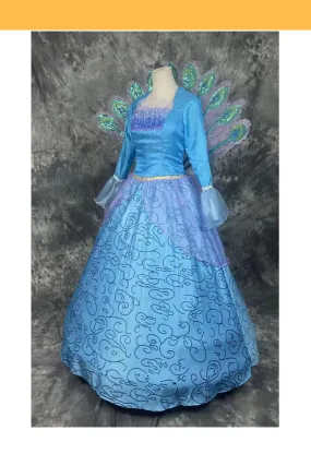 Barbie Blue Satin Cosplay Costume