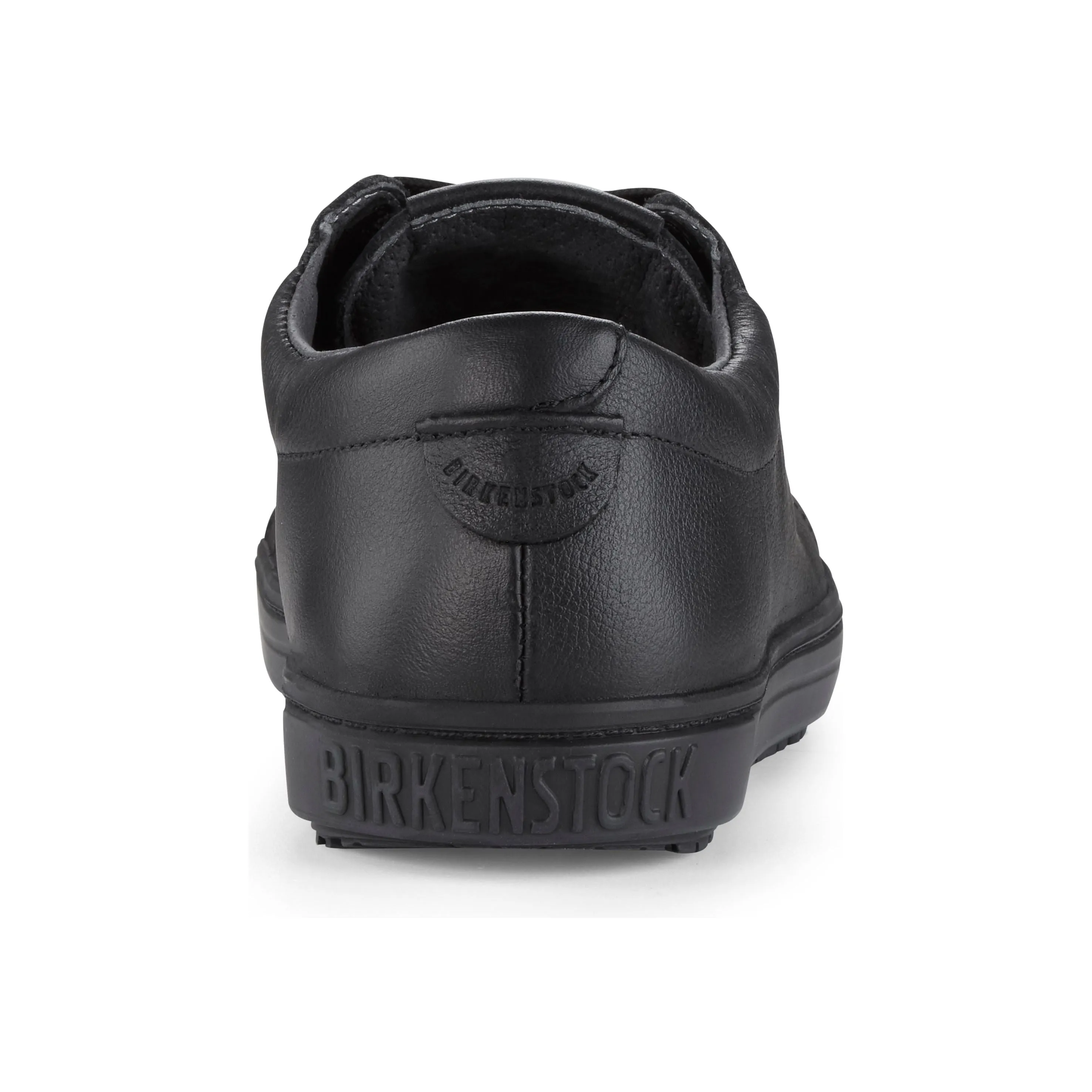 Birkenstock QO 500 Leather Safety Shoe in Black Leather