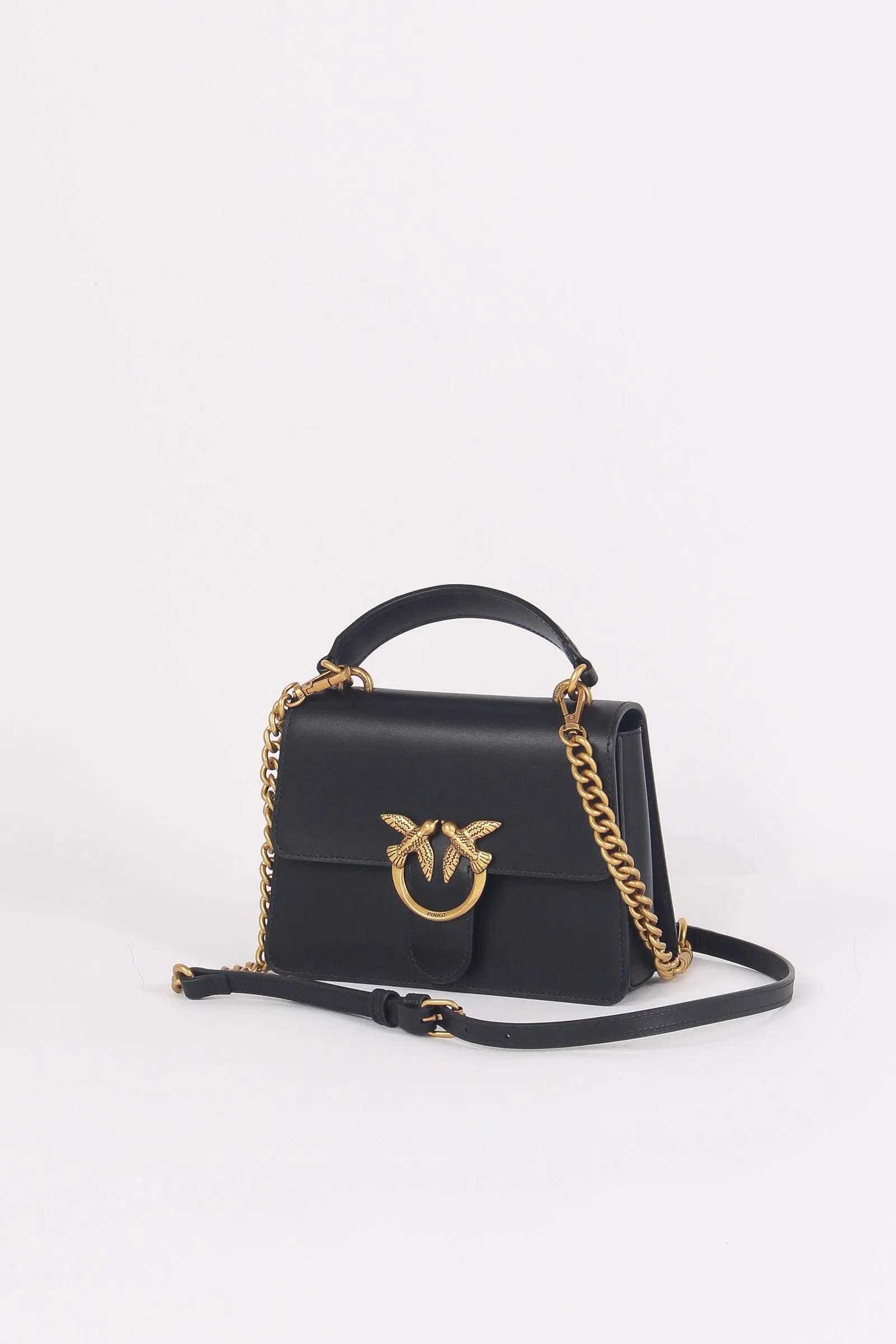 Borsa Mini Love One Top Classi Nero/gold