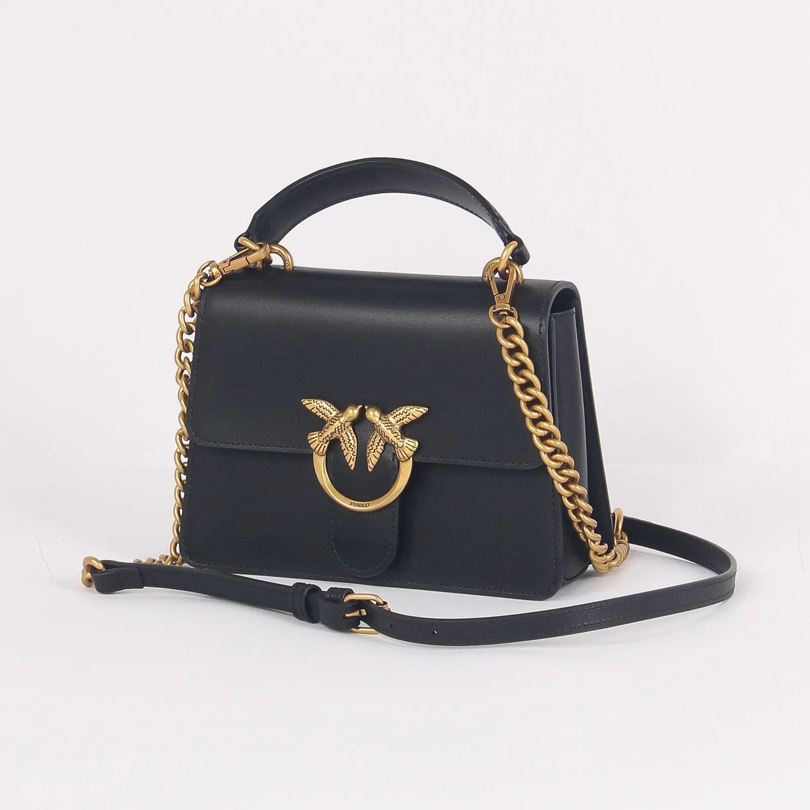 Borsa Mini Love One Top Classi Nero/gold