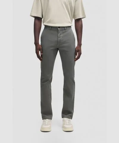 Boss Slim-fit chinos in structured comfort-stretch cotton