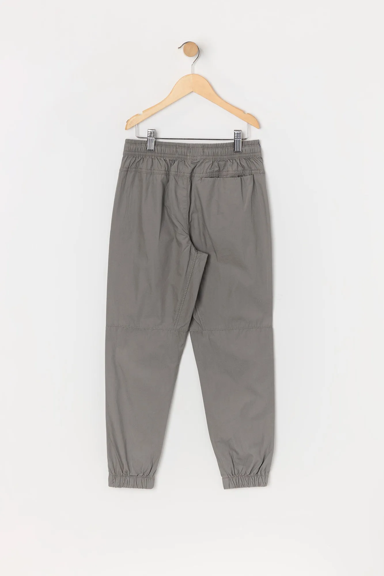 Boys Poplin Relaxed Jogger