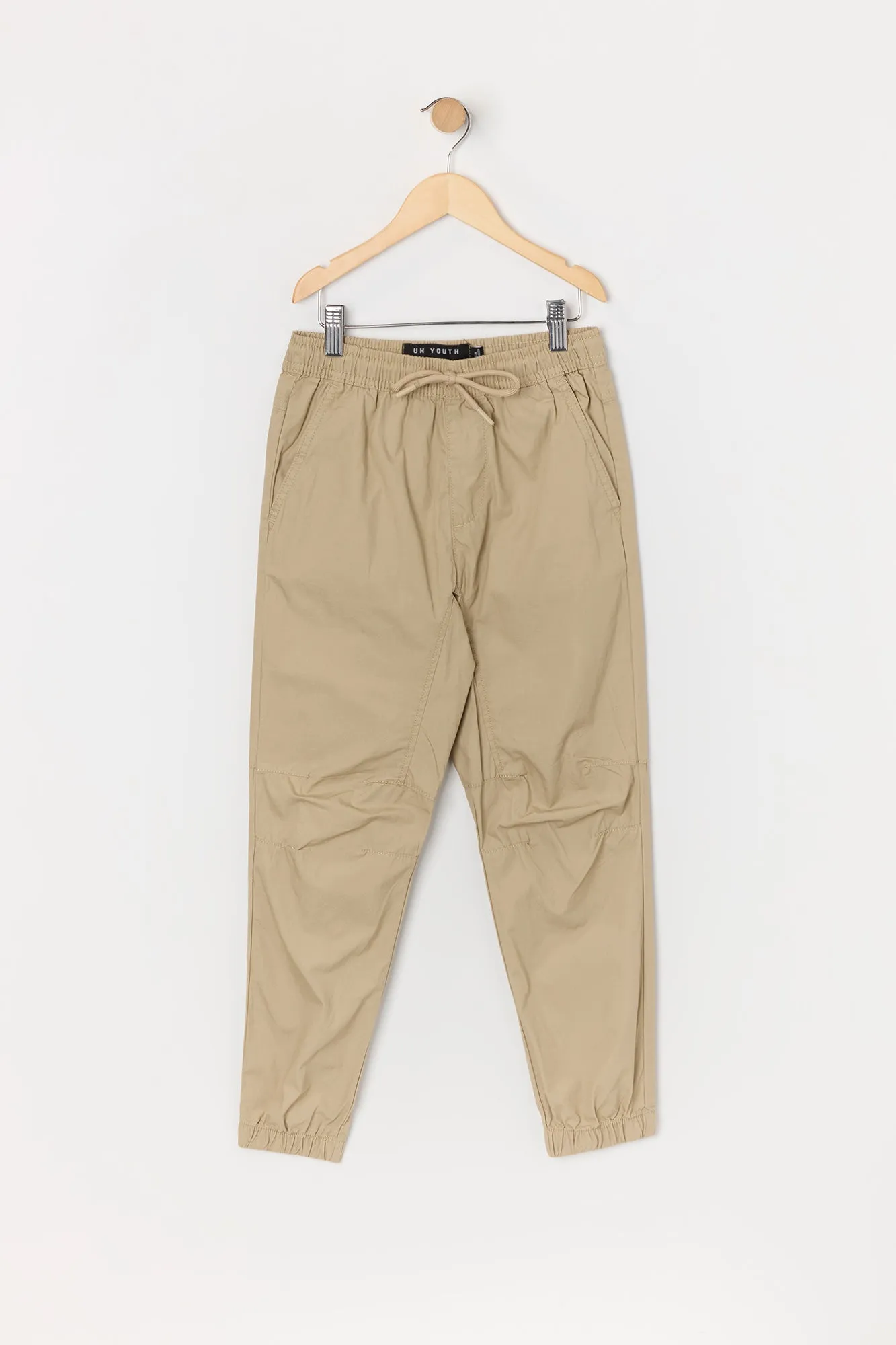 Boys Poplin Relaxed Jogger