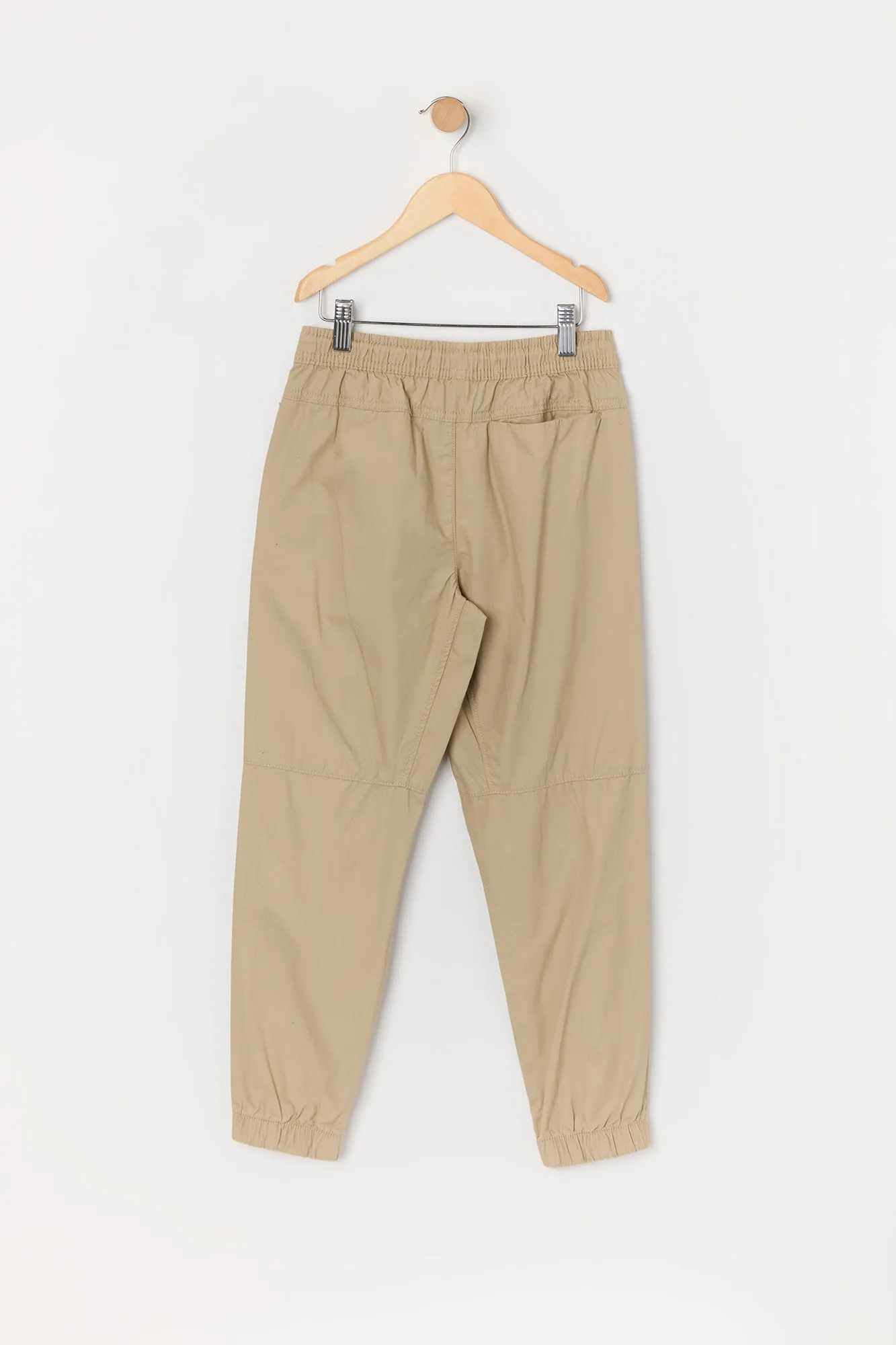 Boys Poplin Relaxed Jogger