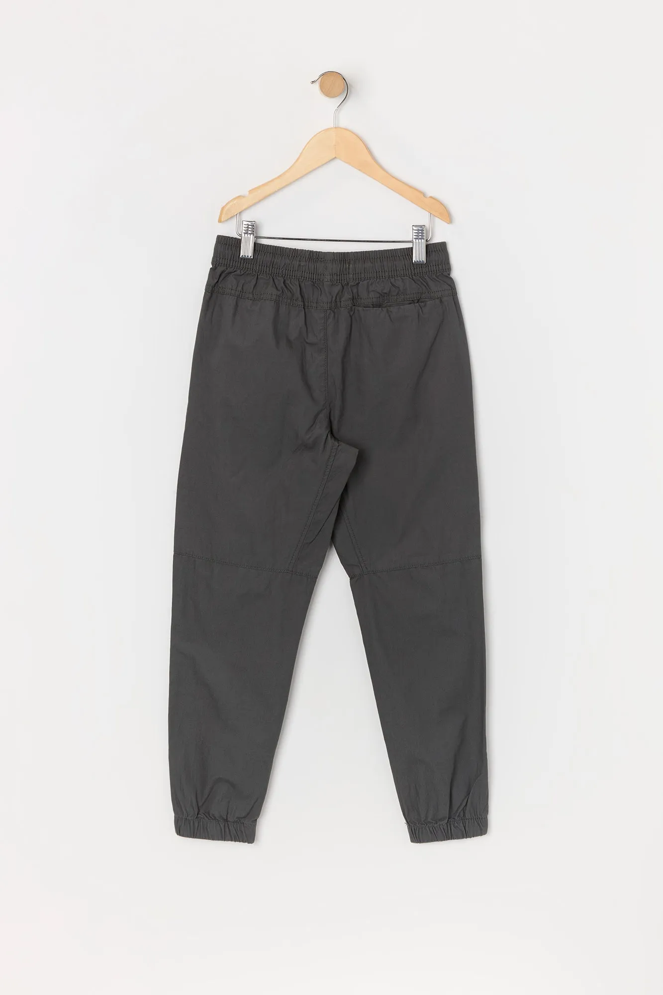 Boys Poplin Relaxed Jogger