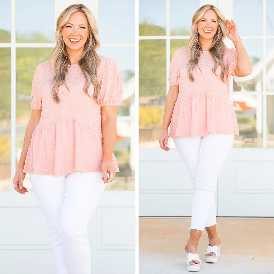 Bubblegum Bubblegum Top, Peach