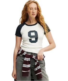 Cotton On Women's Cotton On Raglan Graphic Tee