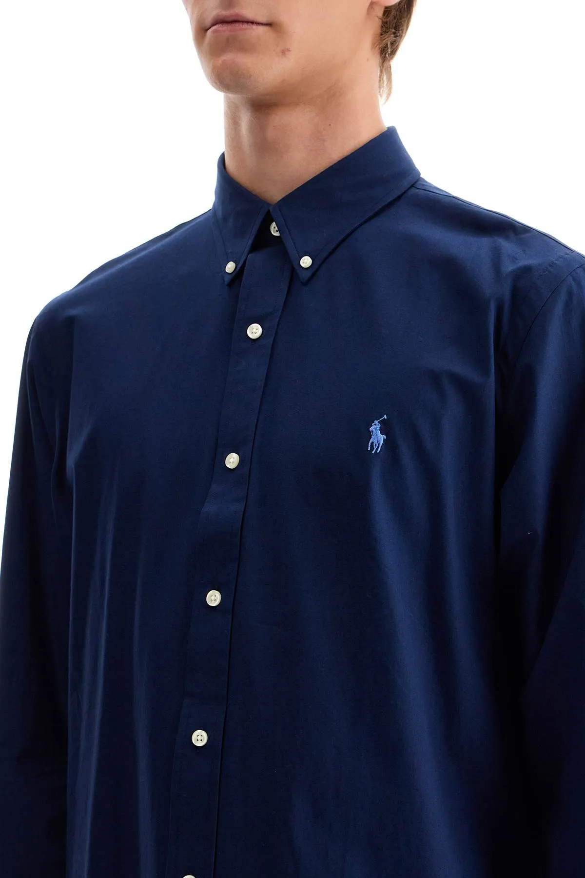 custom fit cotton stretch shirt