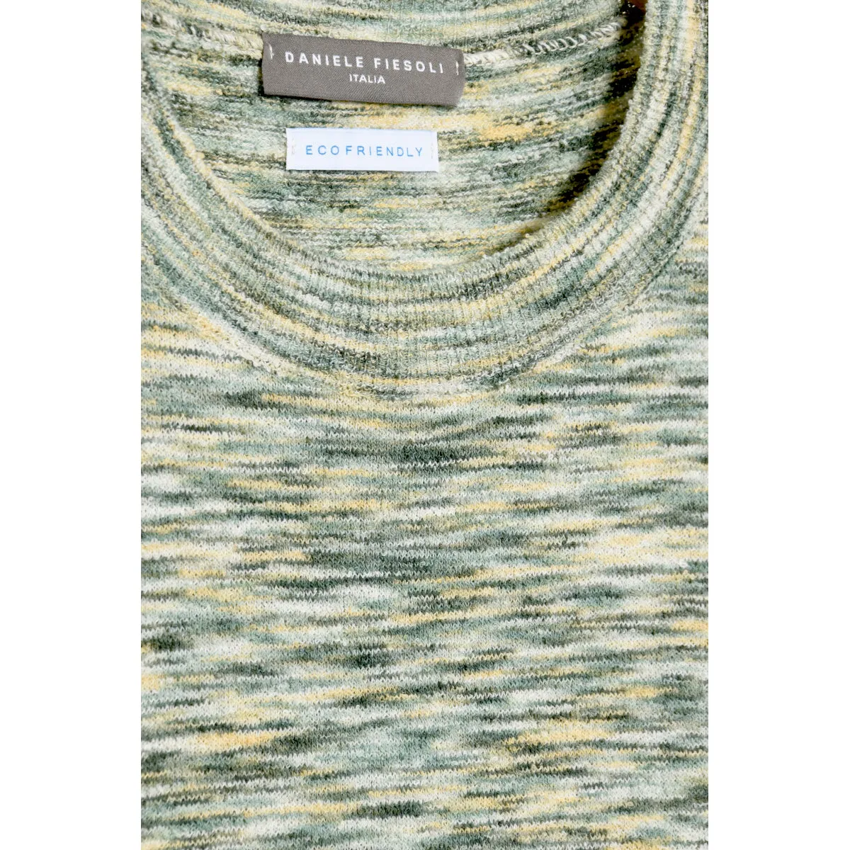 Daniele Fiesoli Knit Tee Sponge Cotton DF 7045 01 verde