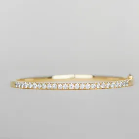 Diamond Set Bangle