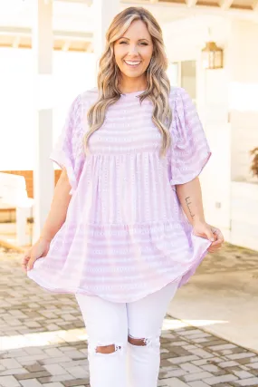 Enchanting Day Top, Lavender