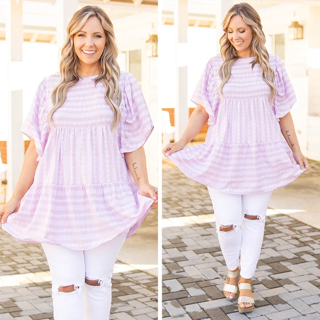 Enchanting Day Top, Lavender