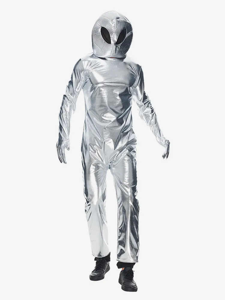 Halloween new alien roaming space party costume funny UFO astronaut