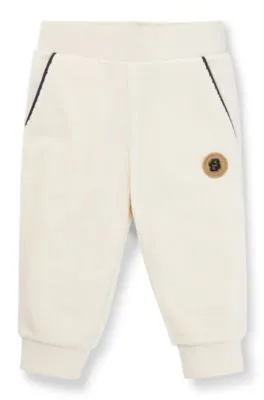 Kids' tracksuit bottoms with Double B monogram