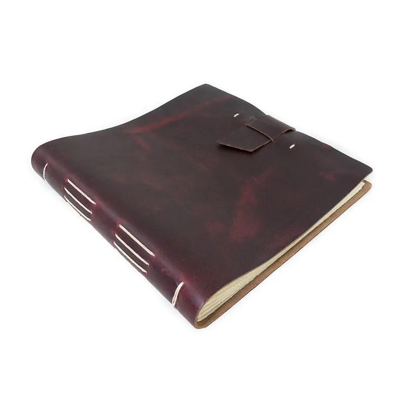 Leather Big Idea Album with Buckle - Available in Multiple Colors