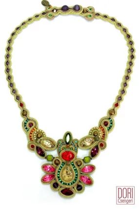 Maharajah Elegant Jewel Tone Necklace