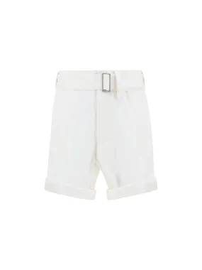 Maison Margiela Loose Fit Belted Shorts