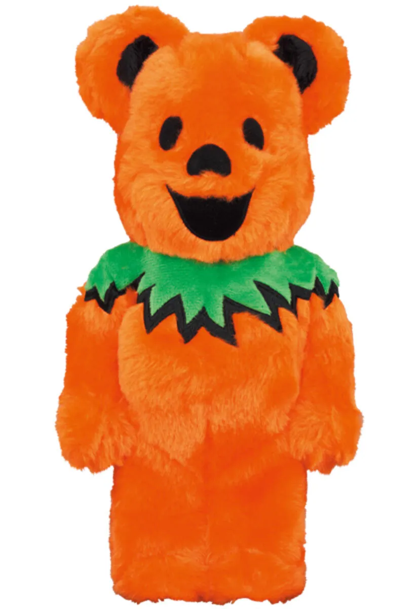 Medicom BE@RBRICK Grateful Dead Dancing Bears Costume Ver. Orange 400%