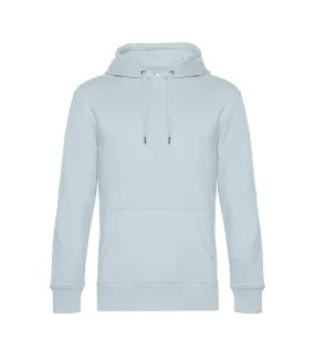 Mens king hoodie pure sky B&C