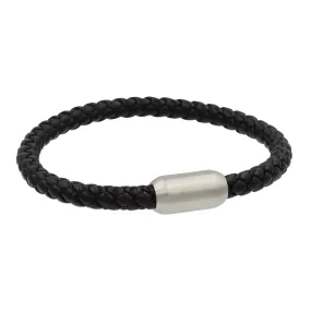 Men's Leather Braided Bracelet