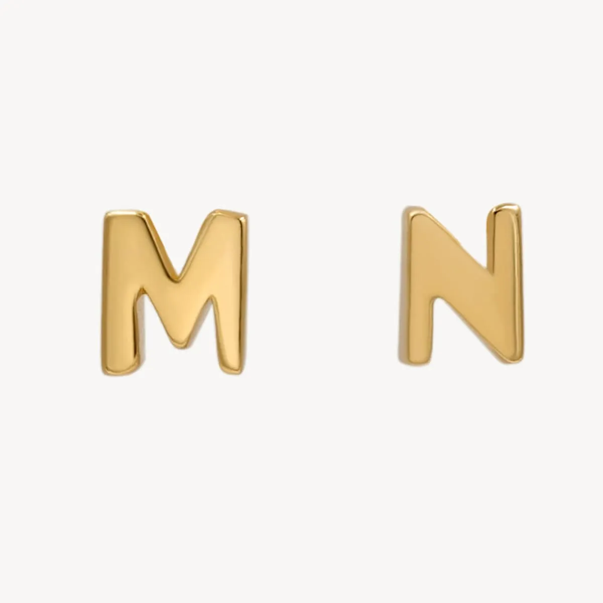 Mini Athena Letter Studs