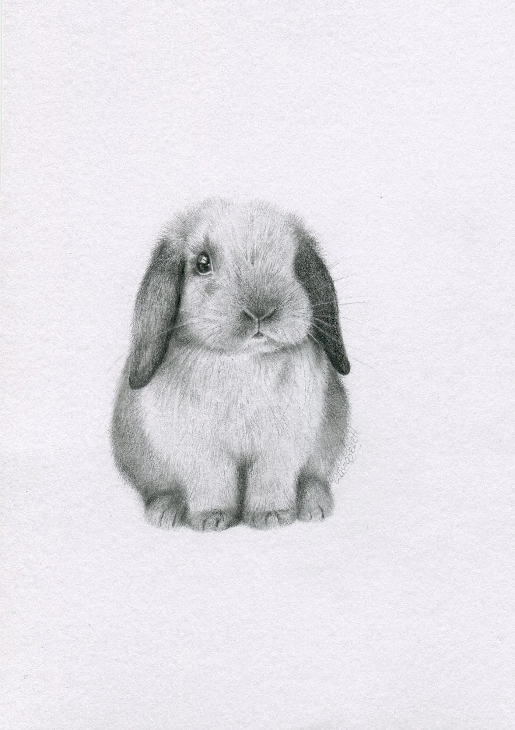 Mini one-off original 'Graphite Bun 2'