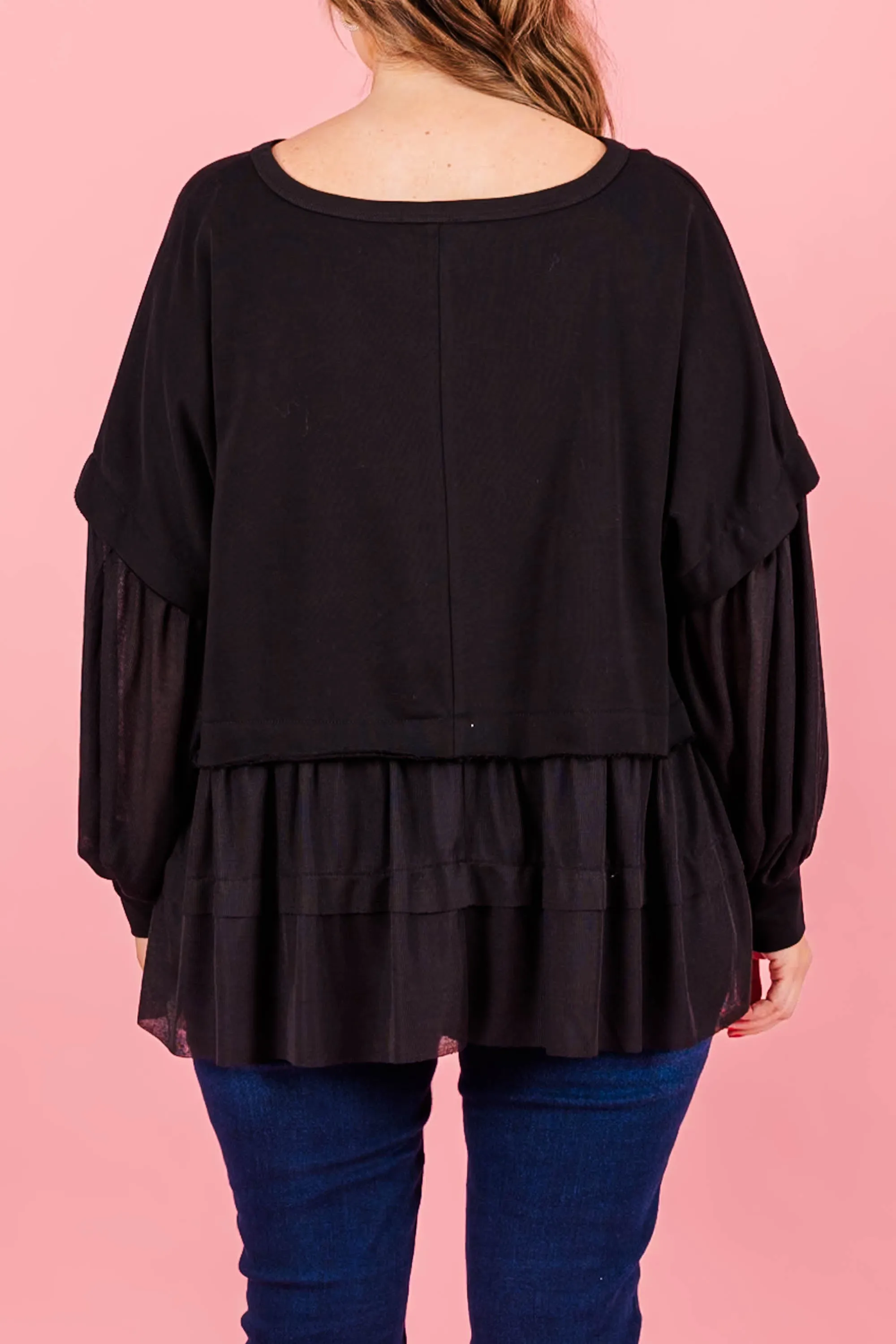 My Kind Of Fun Top, Black