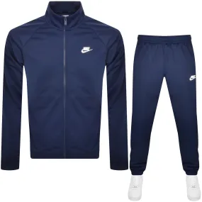 Nike Club Tracksuit Navy