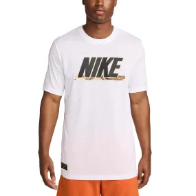 Nike Dri-FIT Camo Maglietta  White