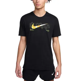 Nike Dri-FIT Graphic Maglietta  Black