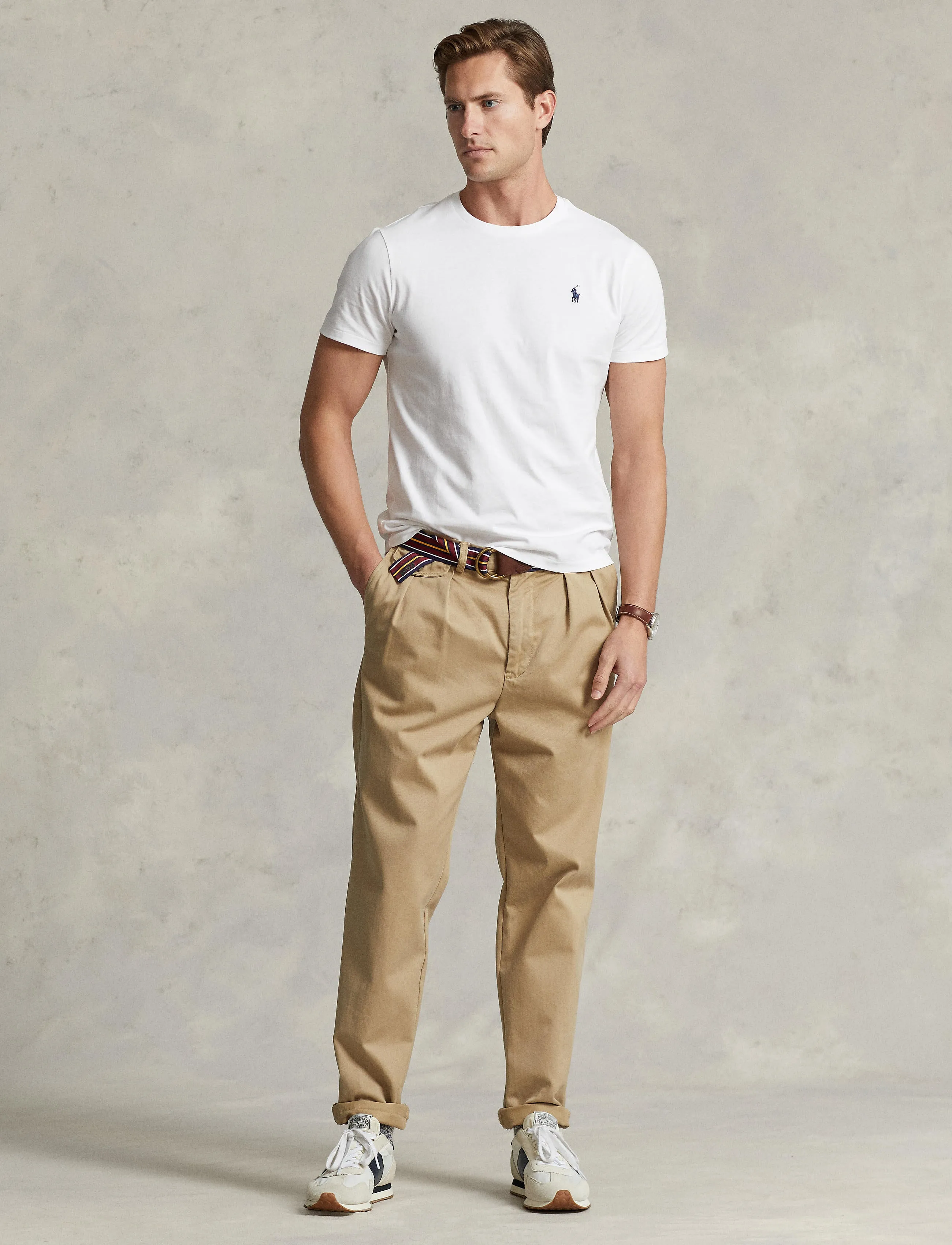 Polo Ralph Lauren Custom Slim Tee White