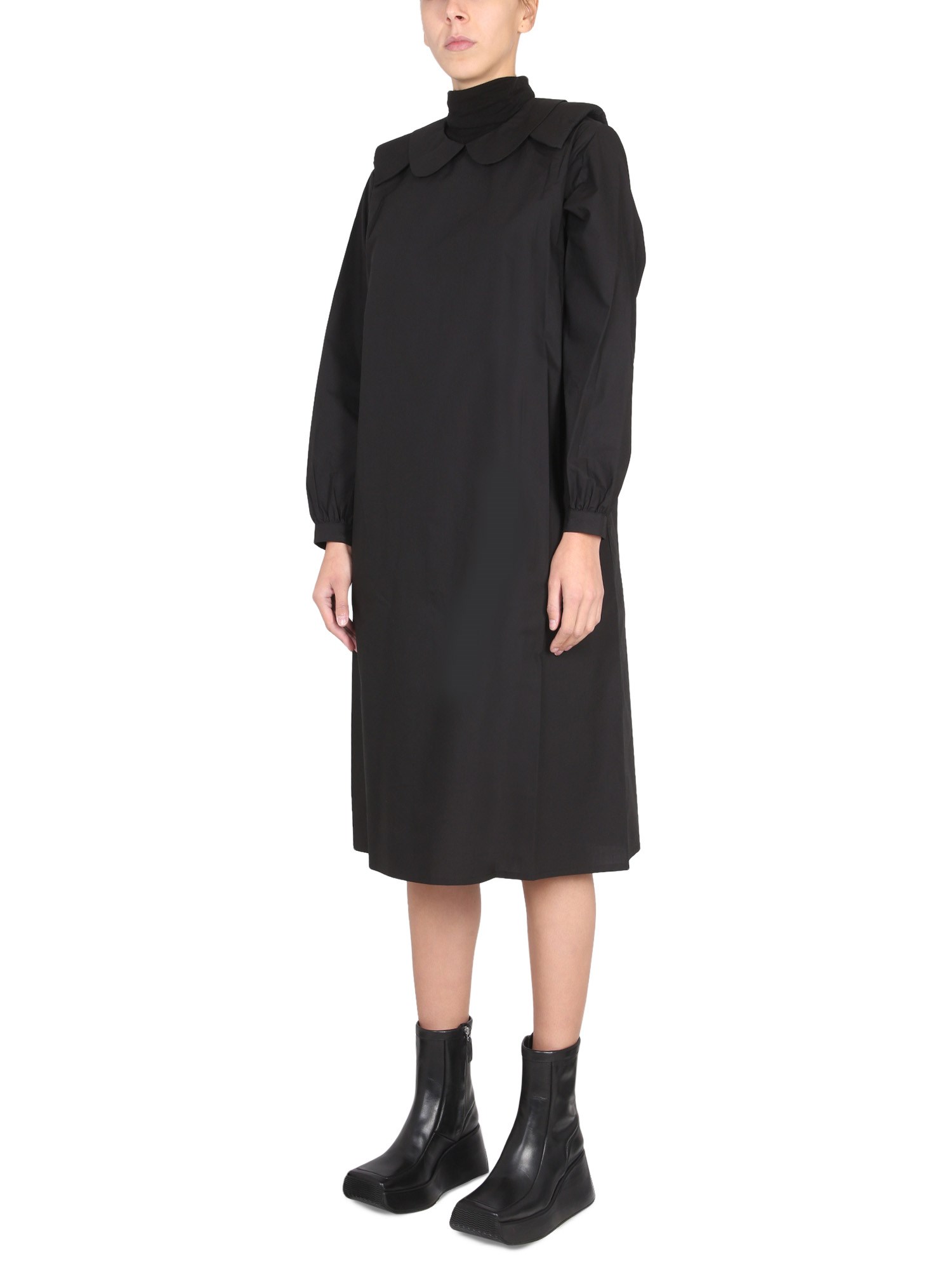 RAF SIMONS    RELAXED FIT COTTON SHIRT DRESS