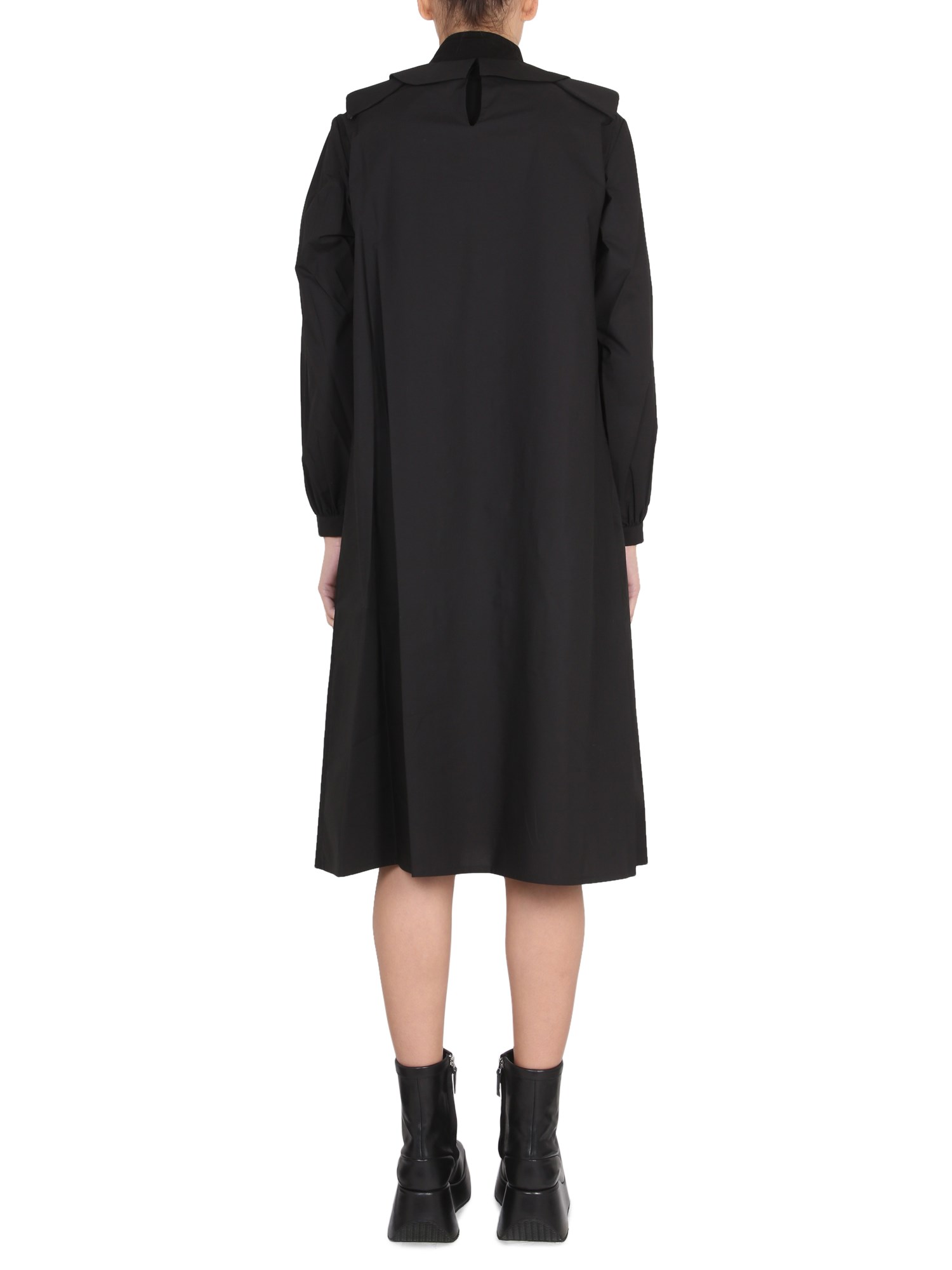 RAF SIMONS    RELAXED FIT COTTON SHIRT DRESS