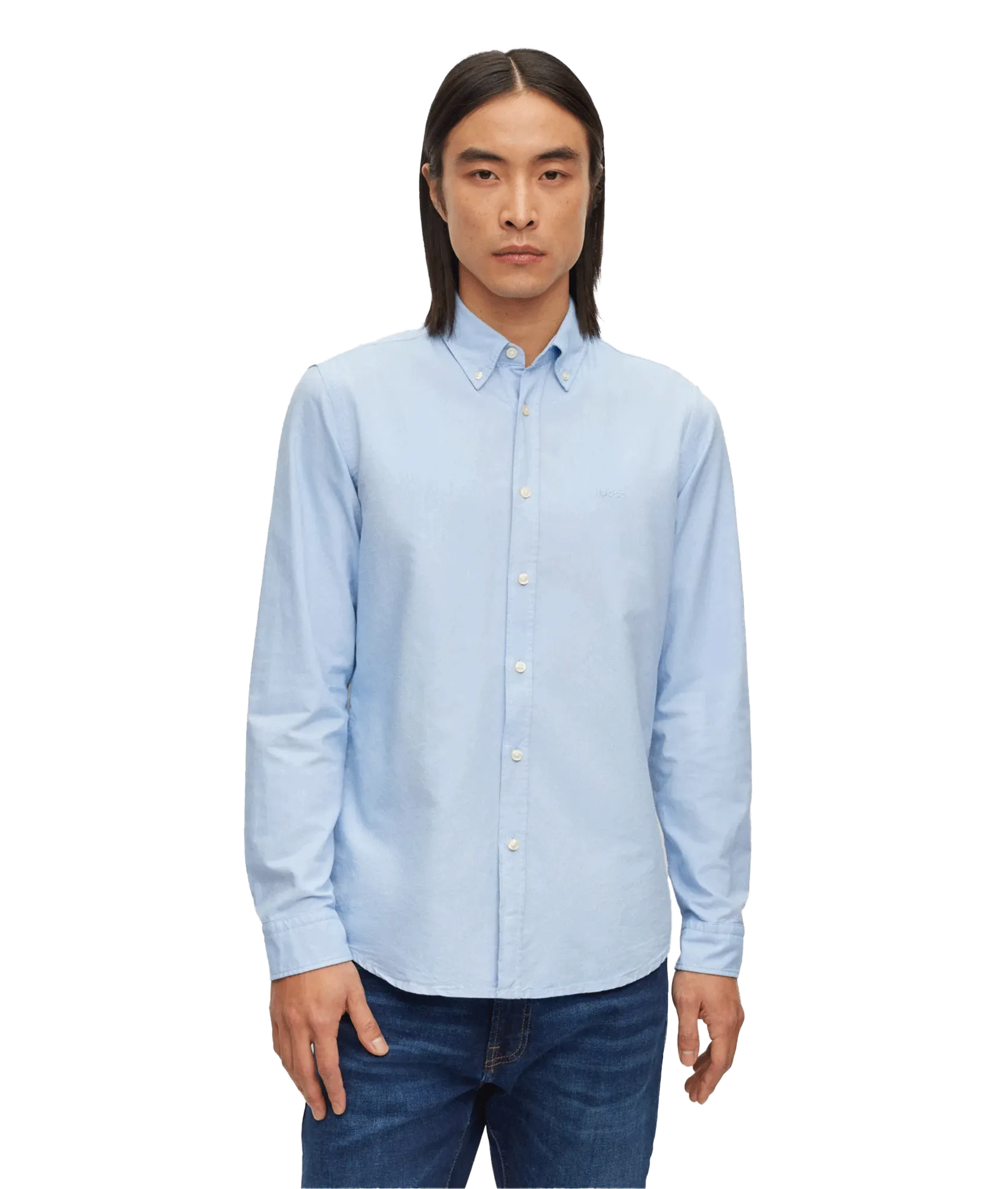 Regular Fit Oxford Shirt - Blue