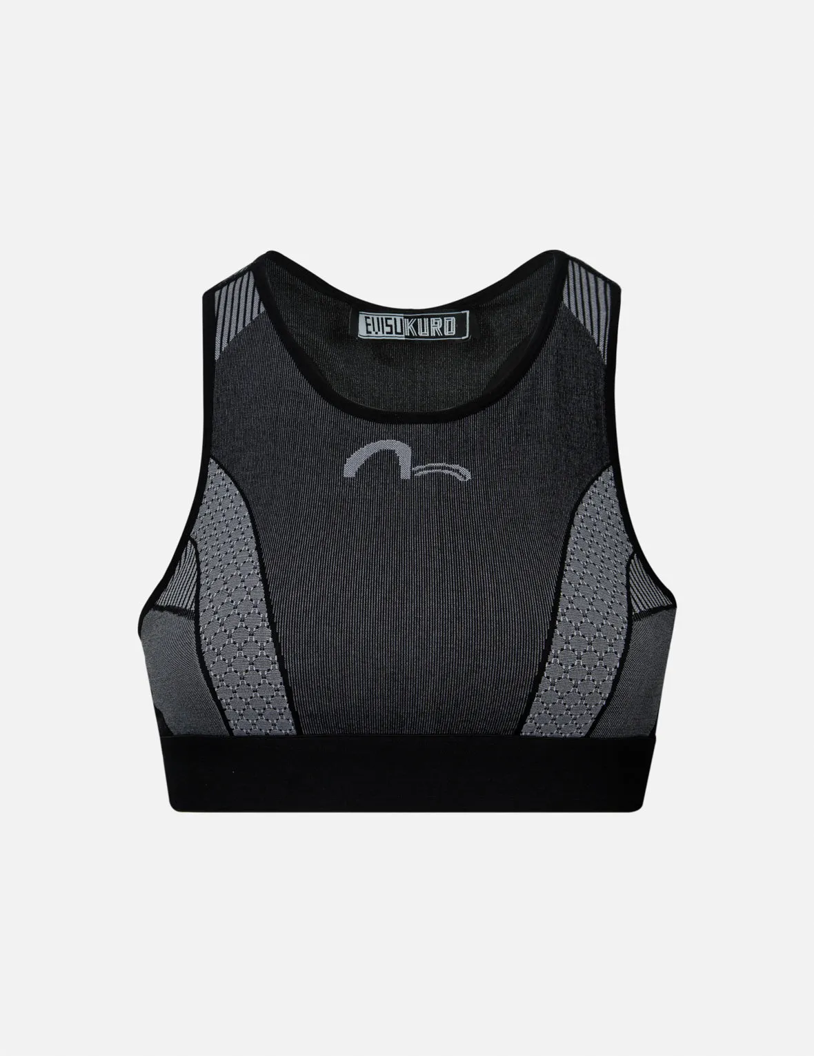 Seamless Athletic Multi Branding Regular Fit Bra Top