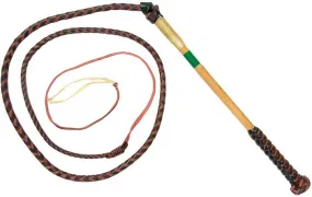 Toowoomba Saddlery Redhide Stock Whip. (7ft X 4 Plait)