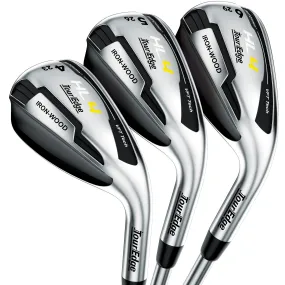 Tour Edge Hot Launch 4 Iron-Wood Hybrid Iron Set