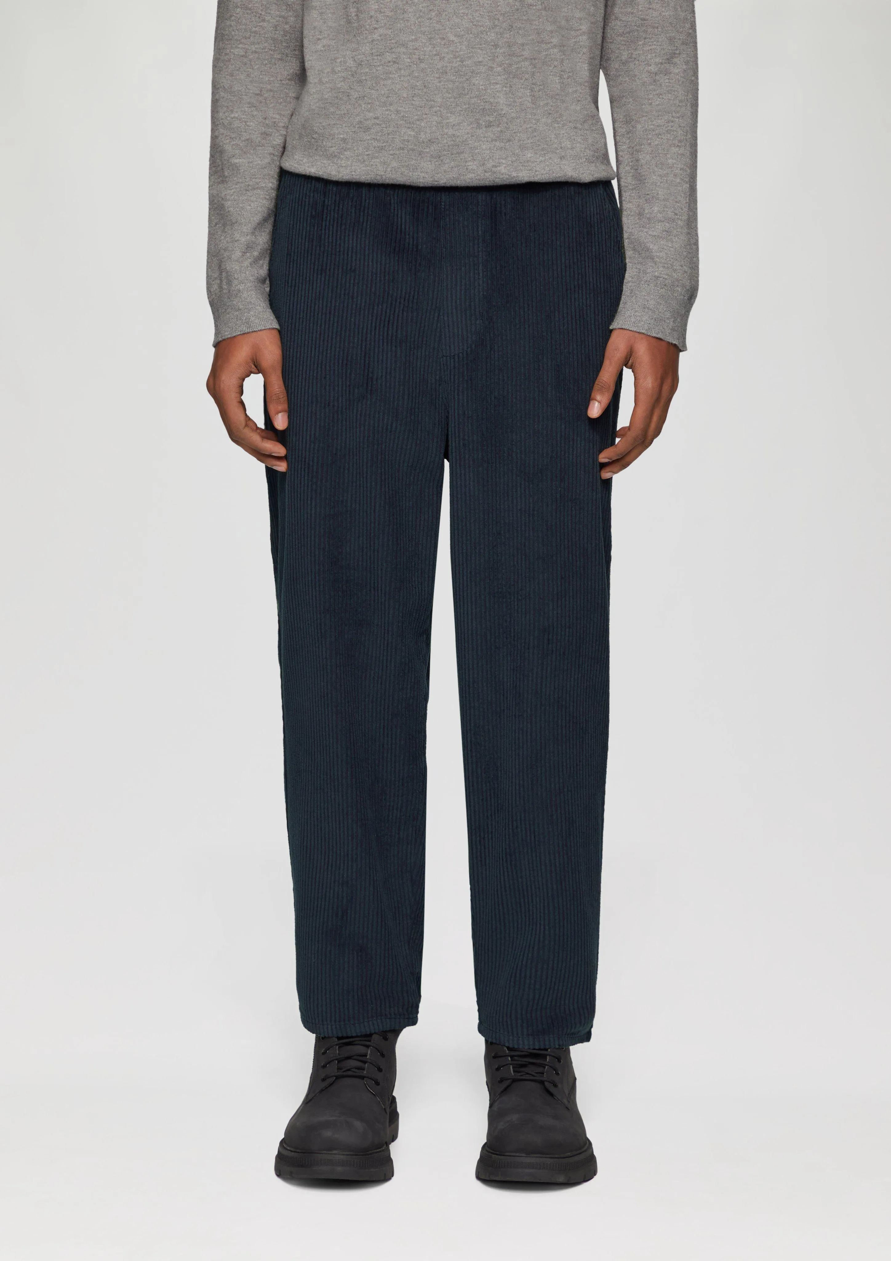 Tracksuit bottoms in jumbo corduroy and a relaxed fit