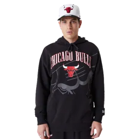 Tuta Chicago Bulls NBA Logo Nera