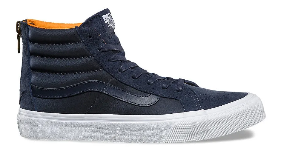 Vans Sk8-Hi Slim Zip (Boom Boom ) Parisian Night/True White