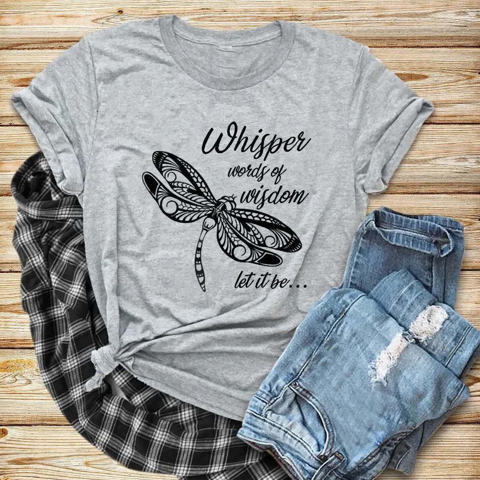 Whisper Words Wisdom Graphic Tee