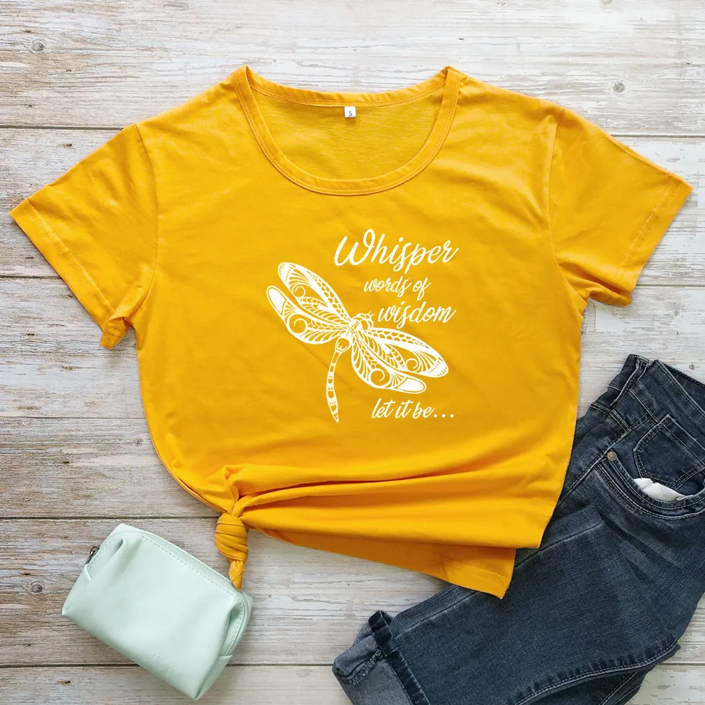 Whisper Words Wisdom Graphic Tee