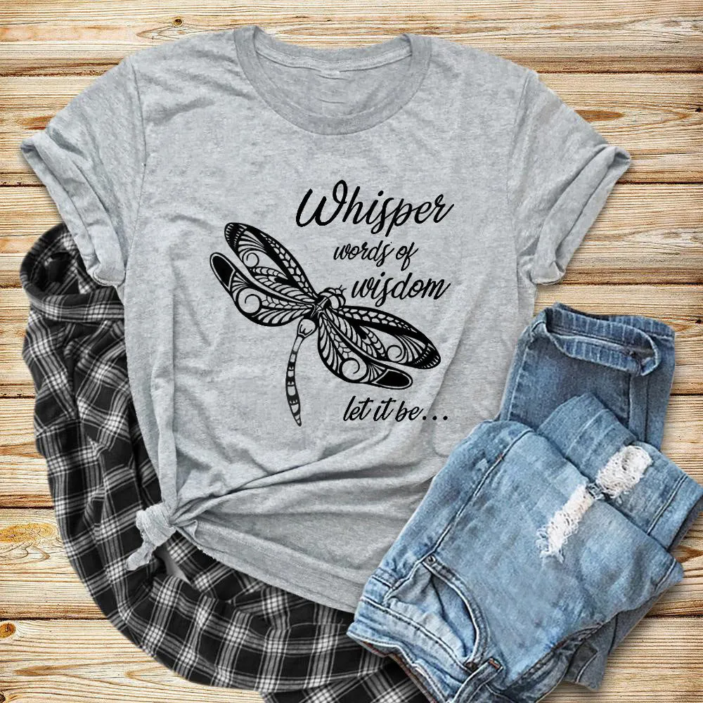 Whisper Words Wisdom Graphic Tee