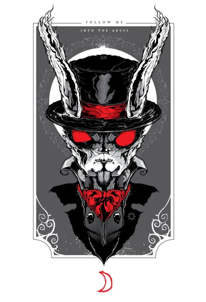 White Rabbit MINI (Art Print)