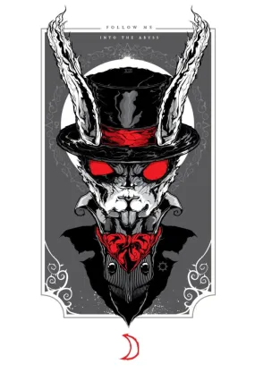 White Rabbit MINI (Art Print)